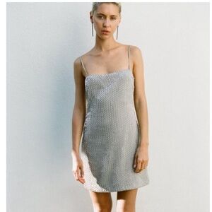 Zara beaded dress